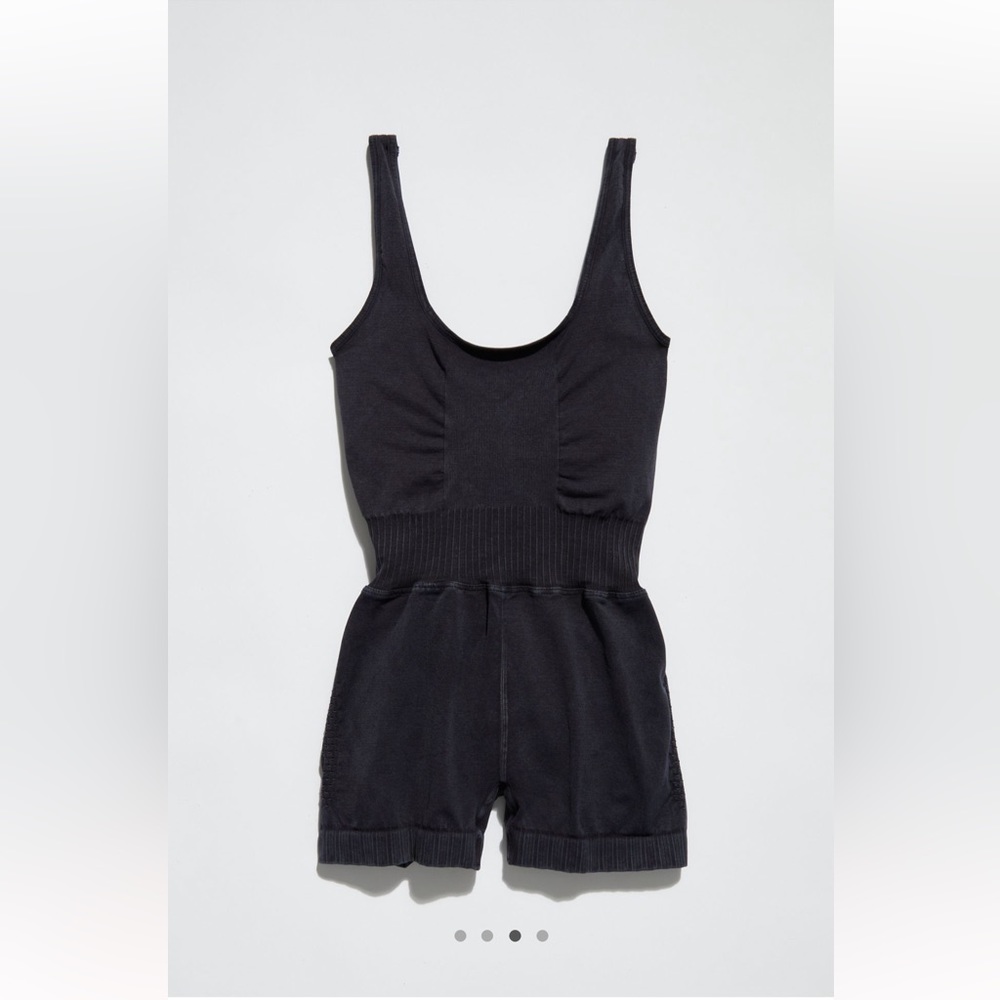 free people runsie size m/l color black